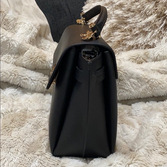 Michael Kors Black Leather Satchel - Picture 11 of 15